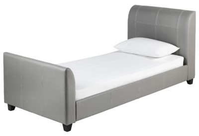 Collection - Enrique Grey - Bed Frame - Single